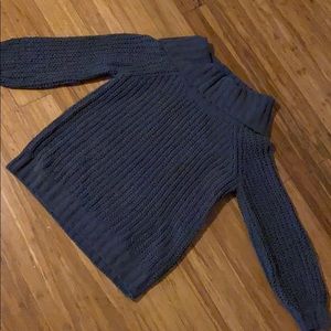 Grey polyester sweater